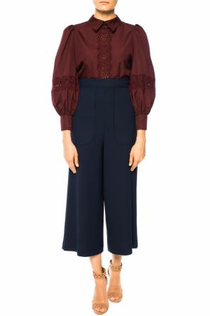 Flared leg trousers, zdjęcie 2 Flared leg trousers od See By Chloe